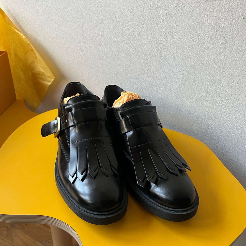 Tod’s Gommo Basso kiltie monkstrap 36.5